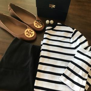 Lauren by Raulph Lauren striped long sleeve t